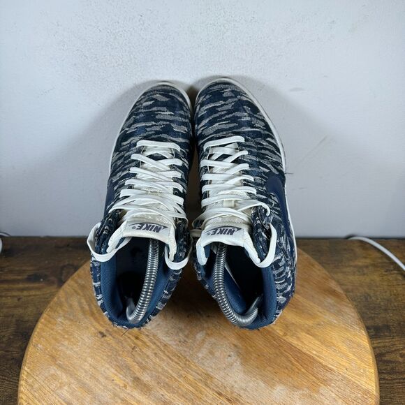 Nike Dunk Sky Hi Armory Navy Blue Women's Size 7 Shoe‎ Sneakers 585560-100 - Picture 6 of 8